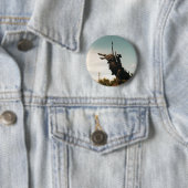 Statue eines bullrider (kkincade12) button (Beispiel)