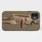 Statue eines jungen Dienstmädchens (Holz) Case-Mate iPhone Hülle (Rückseite (Horizontal))