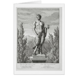 Statue eines Satyr, der eine Weintraube, Versa