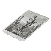 Statue eines Satyr mit einem Haufen Trauben, Versa Magnet (Linke Seite)