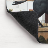 Statue eines Stiers in Ronda, Spanien Mousepad (Ecke)