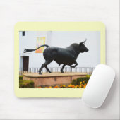Statue eines Stiers Mousepad (Mit Mouse)