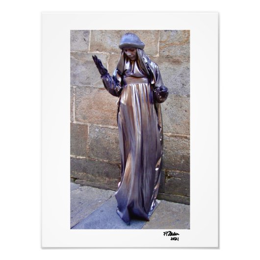 Statue Fotodruck (Vorne)