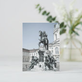 Statue Friedrich Wilhelm I. in Berlin Postkarte (Stehend Vorderseite)