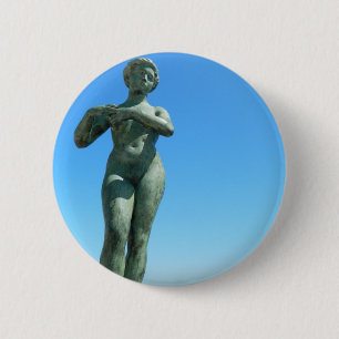 Statue für Gaspar de Portola, Barcelona Button