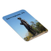 Statue General Warren in Gettysburg, PA Magnet (Rechte Seite)
