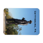 Statue General Warren in Gettysburg, PA Magnet (Horizontal)