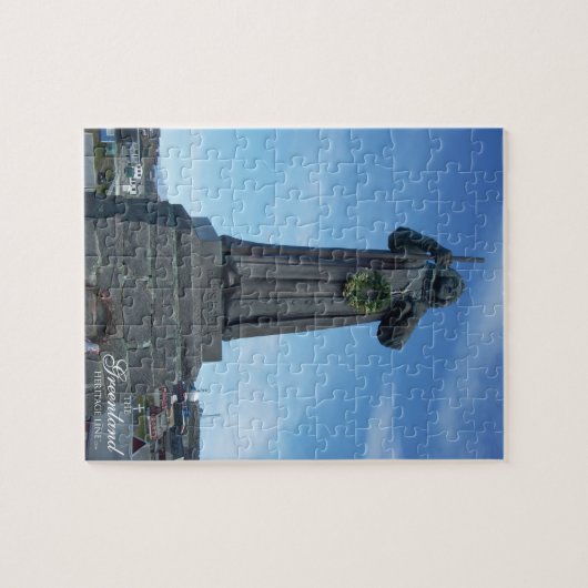 Statue Hans Egedes Puzzle (Horizontal)