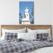 Statue Helmuth von Moltke in Berlin Leinwanddruck (Insitu (Schlafzimmer))