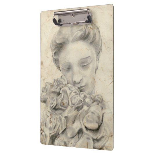 Statue im Garten I Klemmbrett (Links)