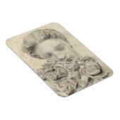 Statue im Garten I Magnet (Rechte Seite)