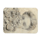 Statue im Garten I Magnet (Horizontal)