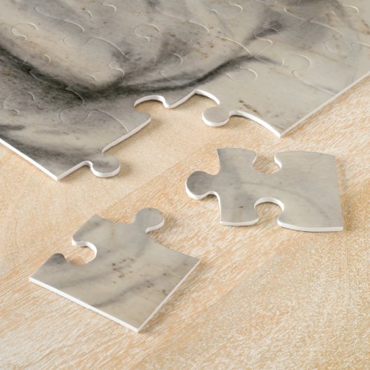 Statue im Garten I Puzzle (Seite)