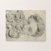 Statue im Garten I Puzzle (Horizontal)