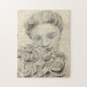 Statue im Garten I Puzzle