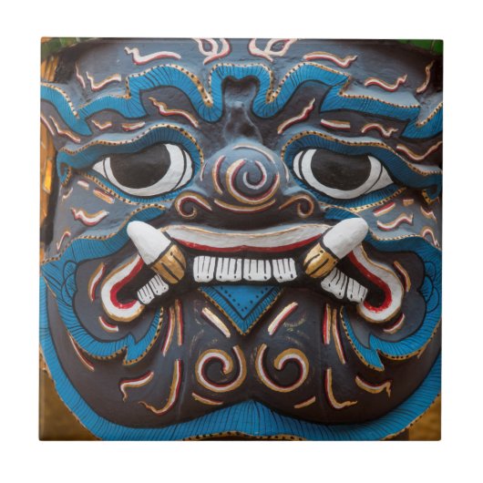 Statue im Grand Palace Fliese (Vorderseite)