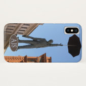 Statue im Himmel in Prag. Handy-Fall Case-Mate iPhone Hülle (Rückseite (Horizontal))