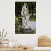 Statue im Park Poster (Küche)
