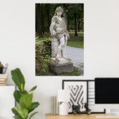 Statue im Park Poster (Heimbüro)