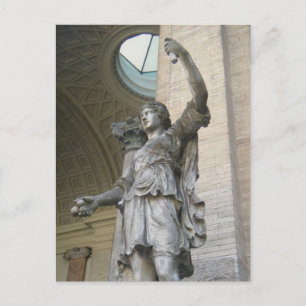 Statue im Vatikan Postkarte