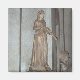 Statue im Vatikanmuseum in Rom, Italien Magnet