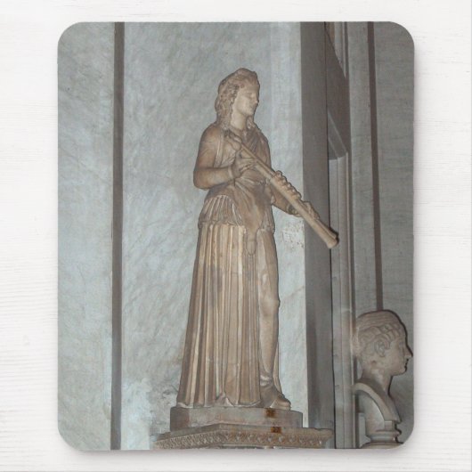 Statue im Vatikanmuseum in Rom, Italien Mousepad (Vorne)