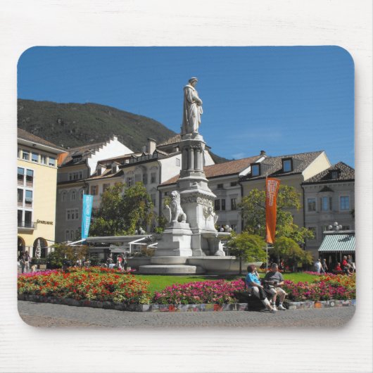 Statue in Bozen Italien Mousepad (Vorne)