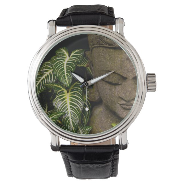 Statue in einem Garten Informationen: Chiang Ma Armbanduhr (Vorderseite)