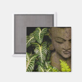 Statue in einem Garten Informationen: Chiang Ma Magnet (Vorderseite/Rückseite)