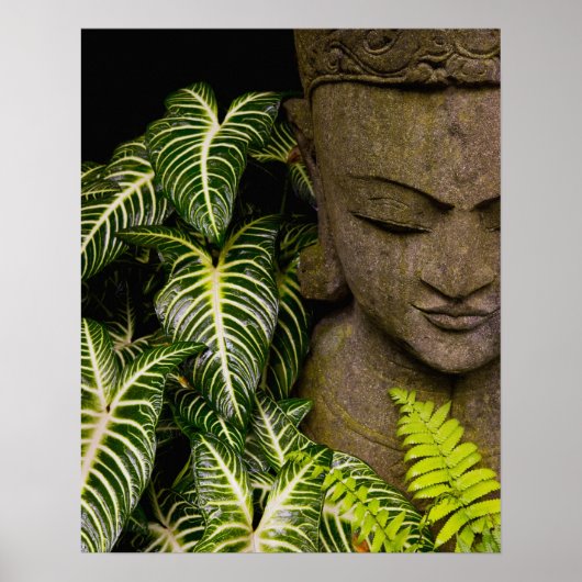 Statue in einem Garten Informationen: Chiang Ma Poster (Vorne)