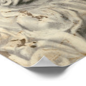 Statue in the Garden I Poster (Ecke)