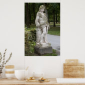 Statue in the Park Poster (Küche)