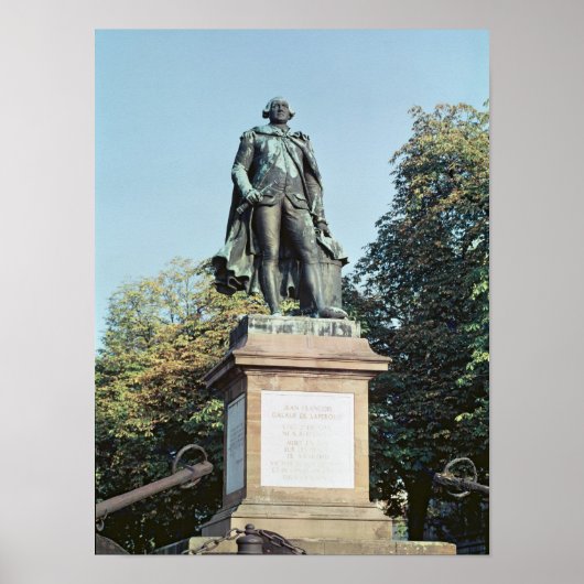Statue Jean Francois de Galaup Poster (Vorne)