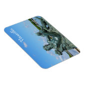 Statue La Loire im Garten des Schlosses Versailles Magnet (Rechte Seite)