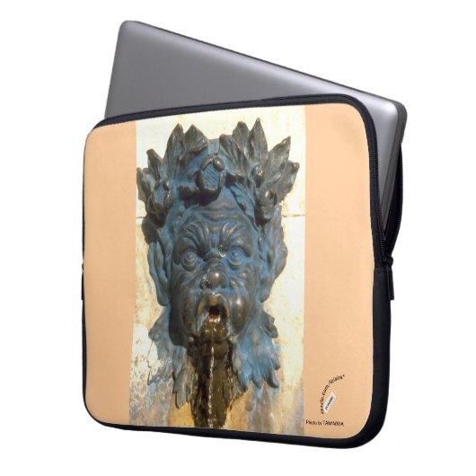 Statue Laptopschutzhülle (Vorderseite Links)