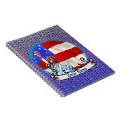 Statue Liberty Notizblock (Rechte Seite)
