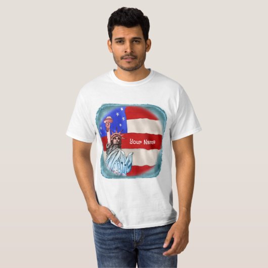 Statue Liberty T - Shirt (Vorne ganz)
