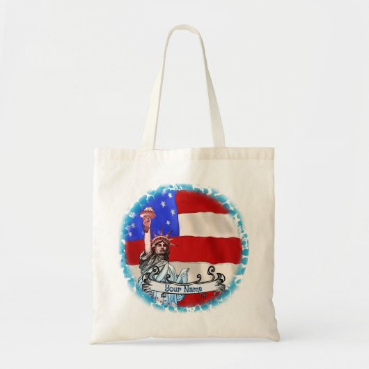 Statue Liberty Tragetasche (Vorne)