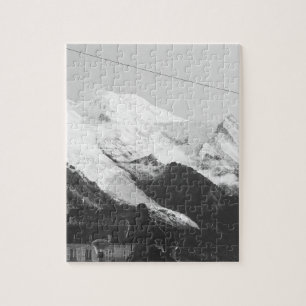 Statue Michel-Gabriel Paccard Mont Blanc Chamonix Puzzle