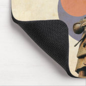 Statue Mousepad Schienbein des Admirals Yi bald (Ecke)