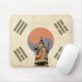 Statue Mousepad Schienbein des Admirals Yi bald (Mit Mouse)