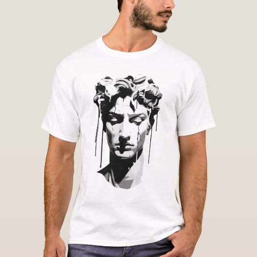 Statue of David by Michelangelo T-Shirt (Vorderseite)