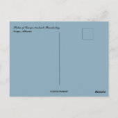 Statue of George Kastrioti Skanderbeg in Albania Postkarte (Rückseite)