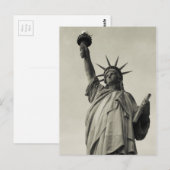 Statue of Liberty 10 Postkarte (Vorne/Hinten)