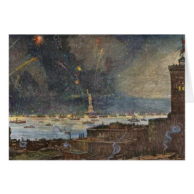 STATUE OF LIBERTY, 1886 (Vorderseite (Horizontal))