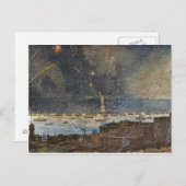 STATUE OF LIBERTY, 1886 POSTKARTE (Vorne/Hinten)