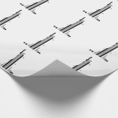 STATUE OF LIBERTY BAR CODE New York Barcode Geschenkpapier (Ecke)
