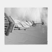 STATUE OF LIBERTY FLEECEDECKE (Vorderseite (Horizontal))