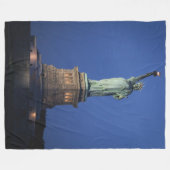 Statue Of Liberty Fleecedecke (Vorderseite (Horizontal))