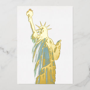 Statue of liberty  folieneinladung